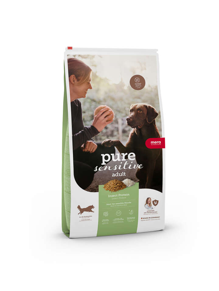 MERA Hunde-Trockenfutter Pure Sensitive Insect Protein